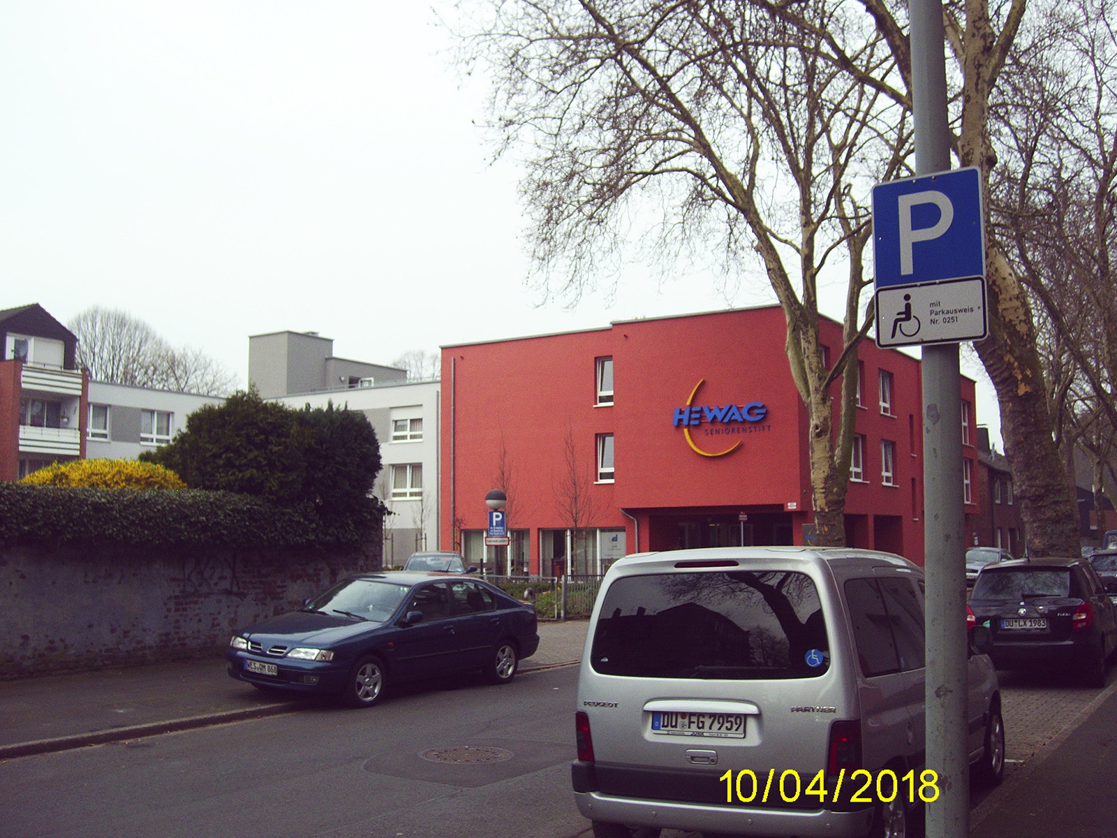Duisburg Fassadengestaltung Max-Planck-Straße