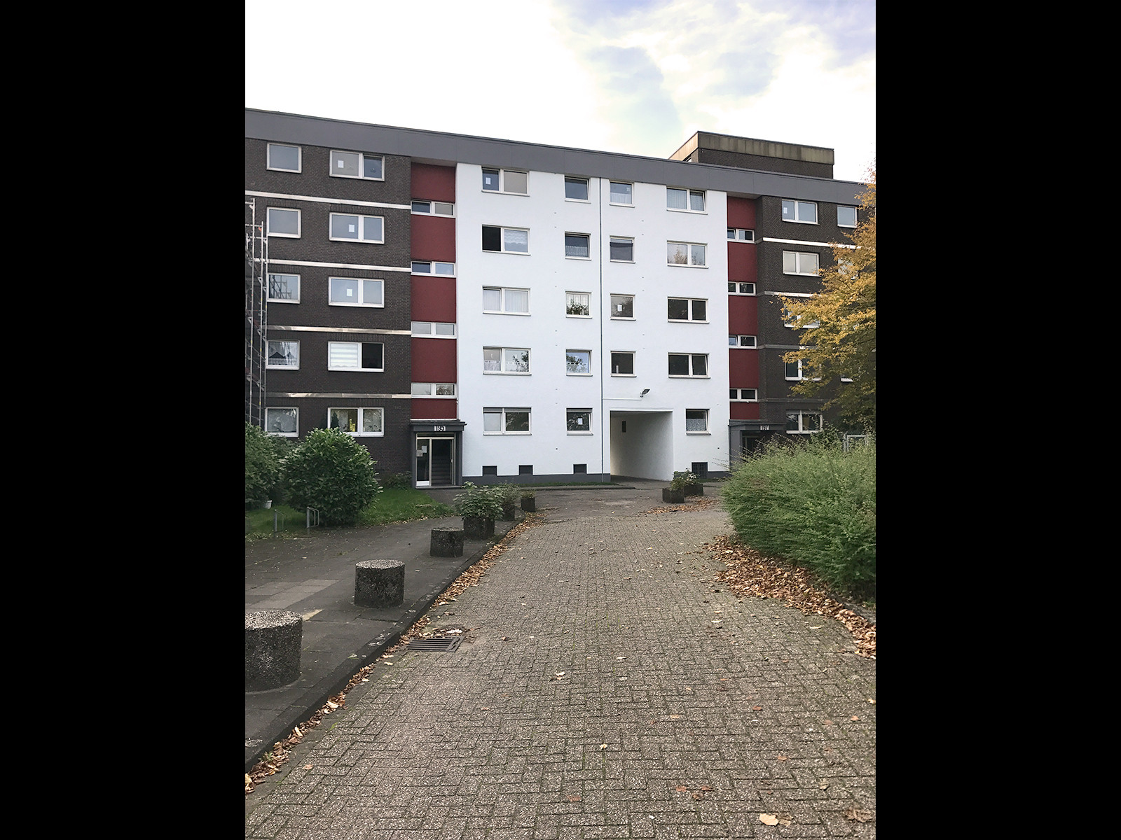 Duisburg, Fassaden-Modernisierung